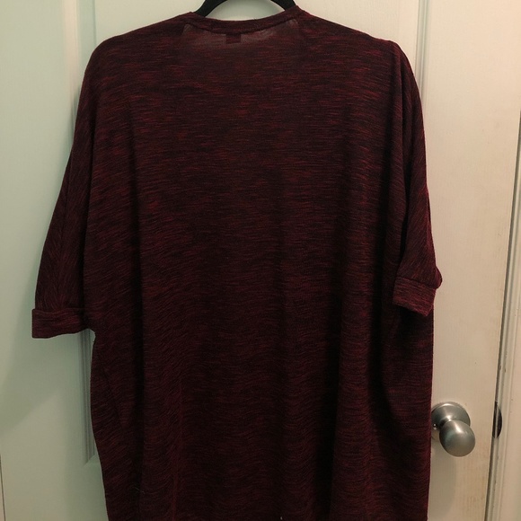 MAGAZINE Burgundy/Red Cardigan - Picture 3 of 4